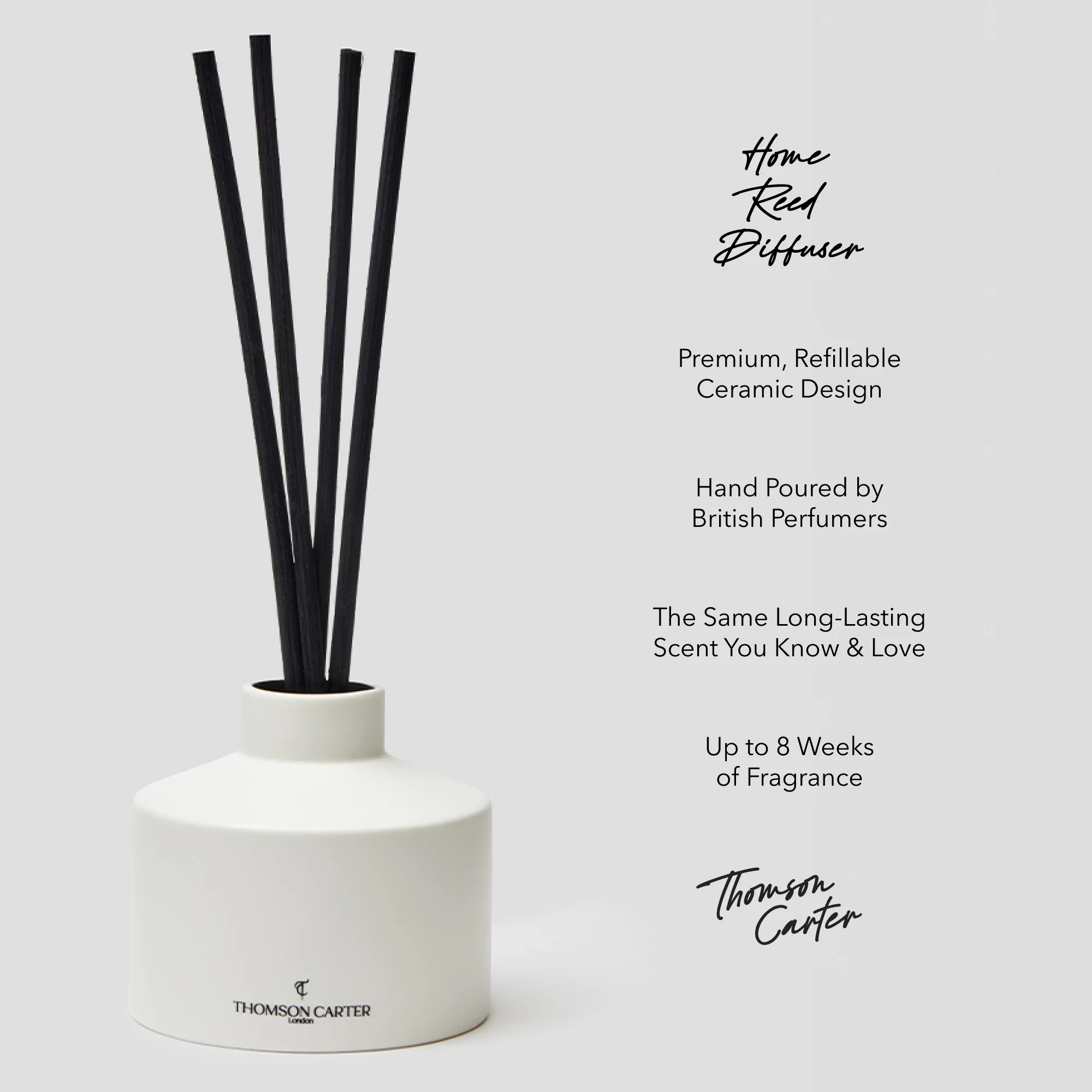Santal Oud - Ceramic Reed Diffuser - Image 3